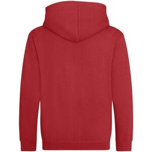 AWDis Cool Childrens/Kids Zoodie Full Zip Hoodie / Fire Red